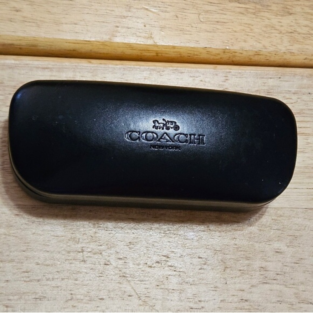 Coach Black Eyeglass Case